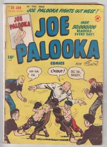 Joe Palooka Comics #28 (Jan-49) VG+ Affordable-Grade Palooka Joe