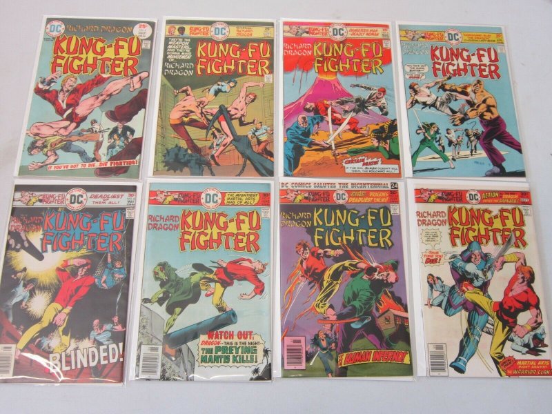 Richard Dragon Kung-Fu Fighter #2-17 13 Diff Books Missing #1,4,5,15,18 AVG 5.0