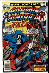 Captain America #220 (1978) Captain America and the Falcon