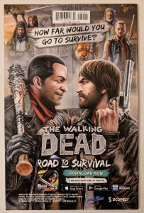 The WALKING DEAD #180 Bill Sienkiewicz Signed Alpha Variant With COA