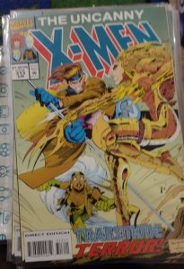 UNCANNY X-MEN #313  1994 MARVEL DISNEY SABERTOOTH PHALANX TRANSMODE TERROR