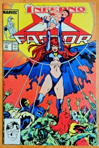 X-Factor #37 (1989) Key Cover Goblin Queen Nathaniel MCU X-Men 97 Animation