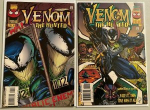 Venom the hunted #1+2 8.0 VF (1996)