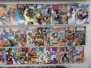 Huge Lot 200+ Comics W/ Alpha Flight, Batman, Silver Surfer, +More! Avg VG/FN !