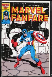 Marvel Fanfare #31 (1987) Captain America