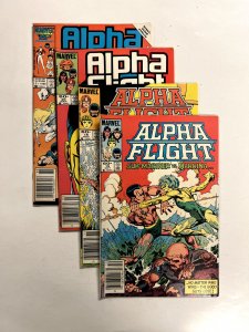 4 Alpha Flight Marvel Comics #1 15 16 20 Hulk Avengers Hulk Iron-Man Thor 90 JS3