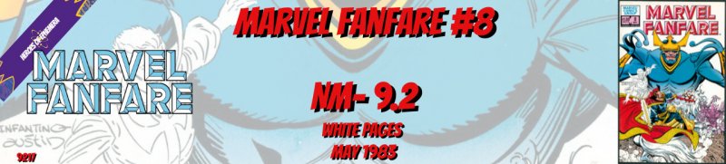 Marvel Fanfare 8 NM 9.2 Marvel 1983