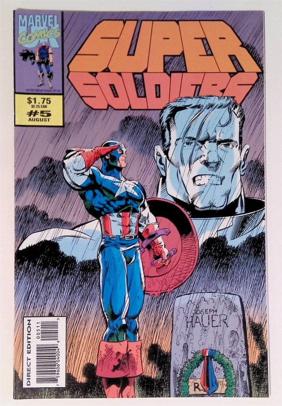 Super Soldiers #5 (Aug 1993, Marvel UK) 7.0 FN/VF