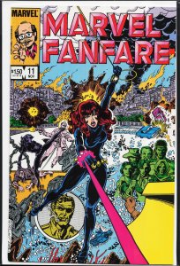Marvel Fanfare #11 (1983) Black Widow [Key Issue]