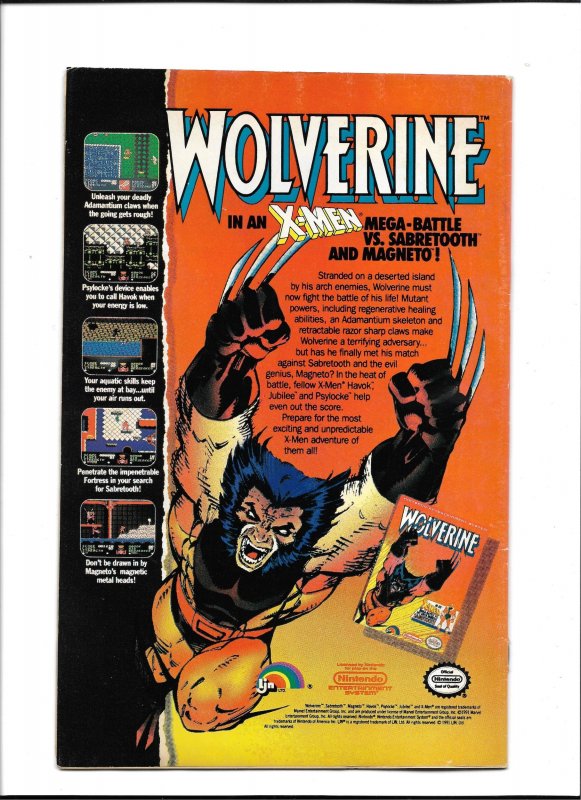 The Uncanny X-Men #282 Newsstand Edition (1991)