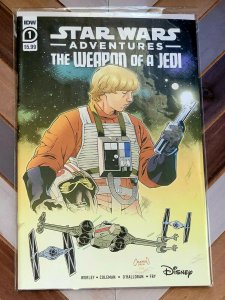 Star Wars Adventures: Weapon of a Jedi #1 (IDW 2021) 1st issue, Luke Skywalker  