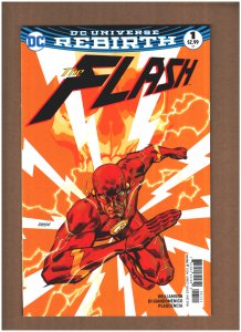 Flash #1 DC Rebirth 2016 Johnson Cover NM- 9.2