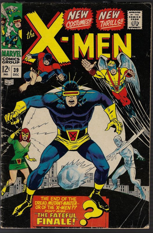 X-men #39 (Marvel, 1967) VG/FN