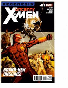 Lot Of 7 Uncanny X-Men Marvel Comic Books # 1 5 6 7 8 11 12 Wolverine Gambit RC2