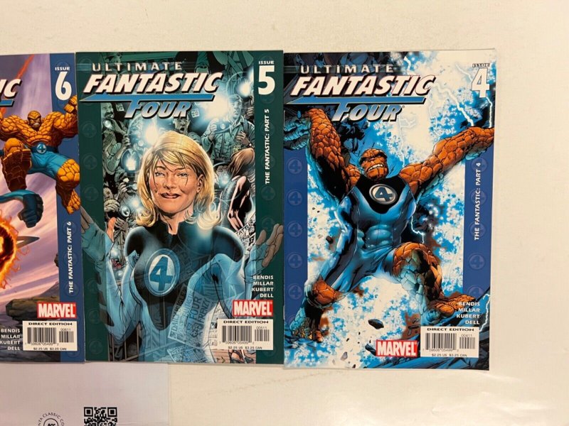 4 Fantastic Four DC Comic Books # 4 5 6 10 Superman Wonder Woman Flash 100 JS44