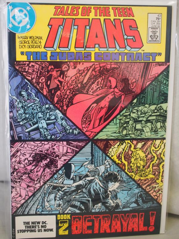 Tales of The Teen Titans 42 and 43 VF/N  condition.  Unread. 1984.