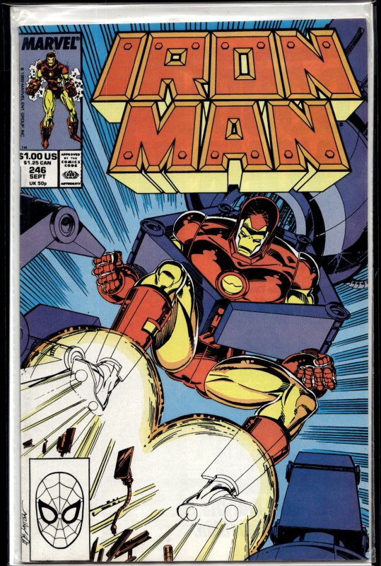 Iron Man #246 (1989) Iron Man