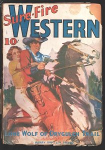 Shadow 11/1/1937-The Sledge-Hammer Crimes by Maxwell Grant-Hero pulp-FR/G