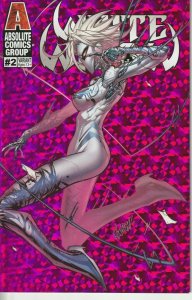 White Widow #2 Cover J Absolute Comics Group Kickstarter Foil Variant NM Meyers