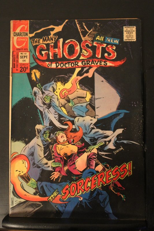 Many Ghosts of Dr. Graves #41 (1973) Mid-Grade FN- Ditko Art Wow!