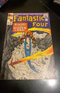 Fantastic Four #47 (1966)beware the hidden one 3rd inhumans 1st maximus