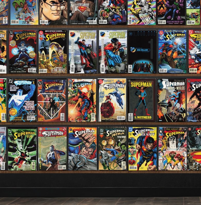 Huge Lot 150+ Comics with Superman, Dc One Million & More!