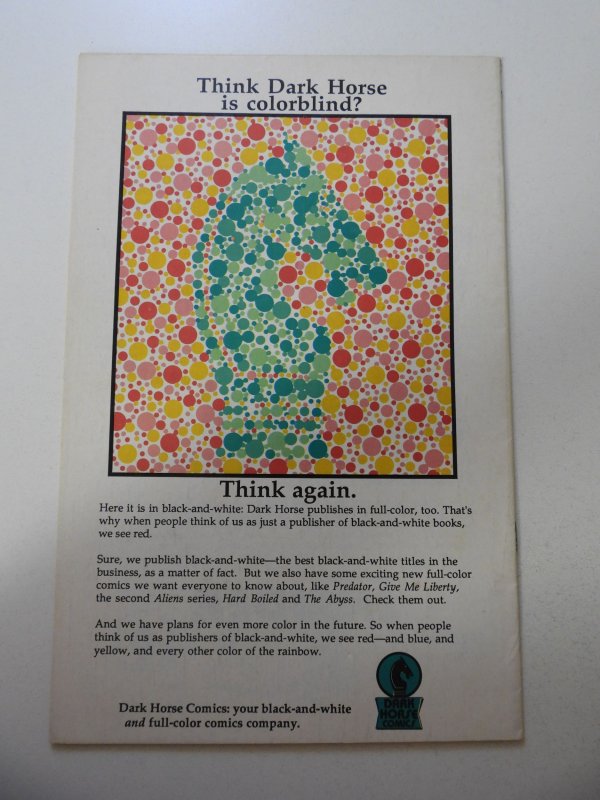 Dark Horse Presents #34 (1989) FN Condition