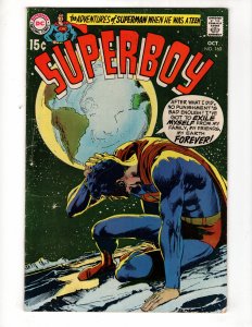 Superboy #160 (1969) Neal Adams Cover Silver Age DC / ID#337