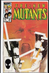 The New Mutants #26 (1985) New Mutants [Key Issue]