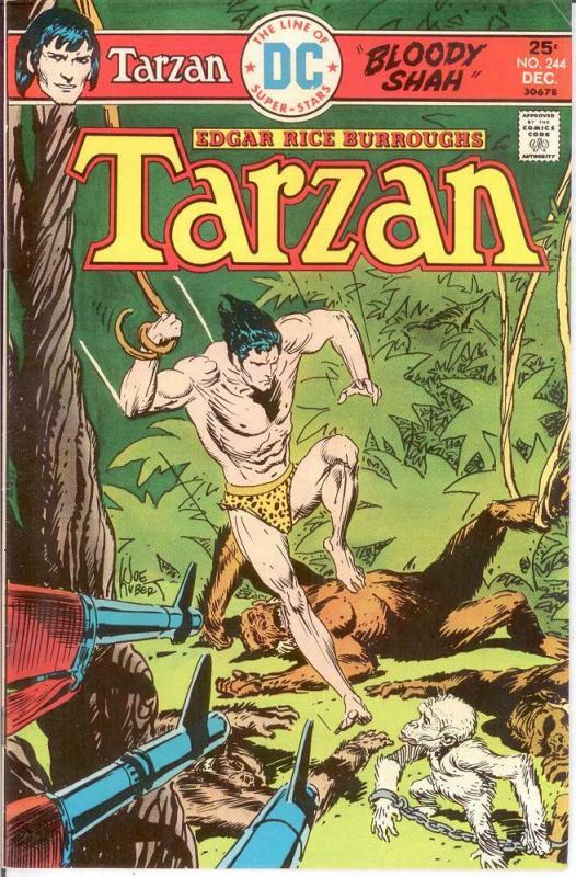 TARZAN 244 VG-F Dec. 1975 COMICS BOOK