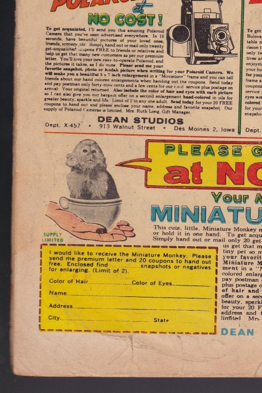 Gorgo #8 (Aug 1962) 4.0 VG Charlton Kaiju Monster Comic 