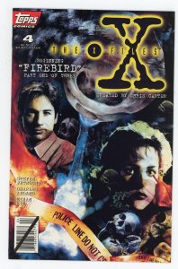 X-Files #4 Topps Comics NM-