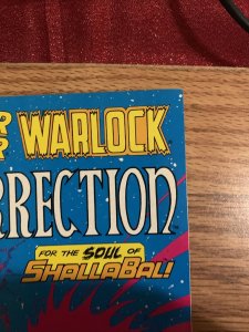 Marvel Comic SILVER SURFER WARLOCK RESURRECTION #4, 1993 