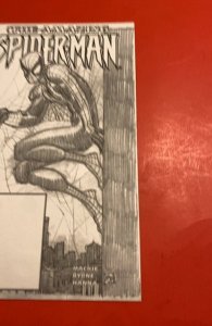 (1999) AMAZING SPIDER-MAN #1 AUTHENTIX DYNAMIC FORCE SKETCH VARIANT COVER W/COA