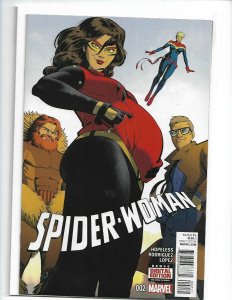 SPIDER-WOMAN #2 MARVEL 2015 NM  nw100