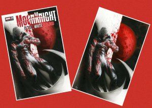Moon Knight Black White and Blood #1 By Dell'Otto Set 