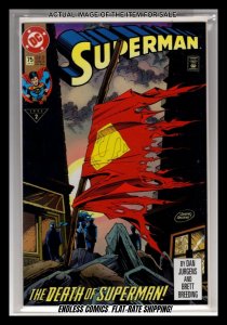 Superman #75 (1993)  VF   Death of Superman! / EBI#2