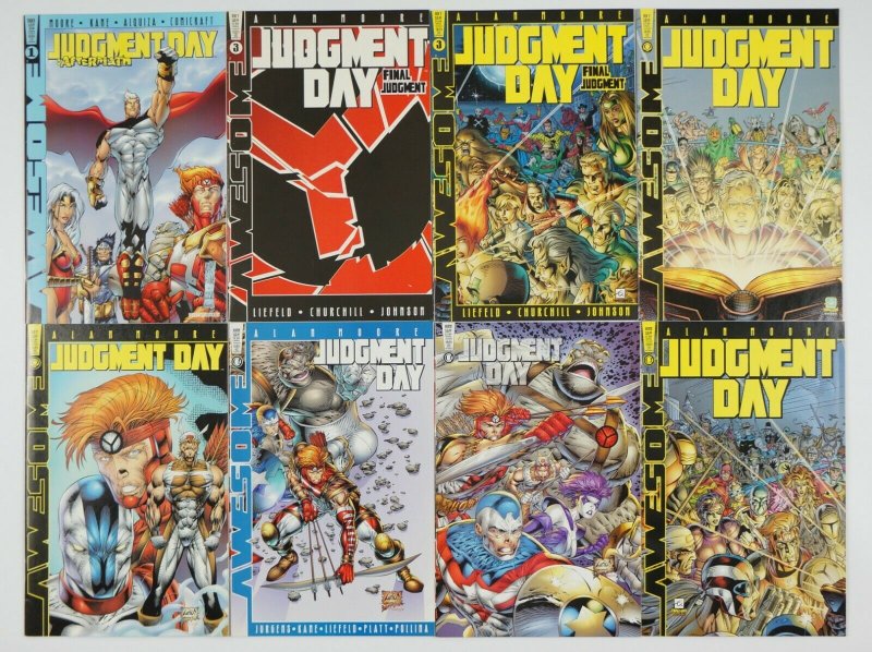 Judgment Day #1-3 VF/NM complete series + aftermath + (4) variants - alan moore