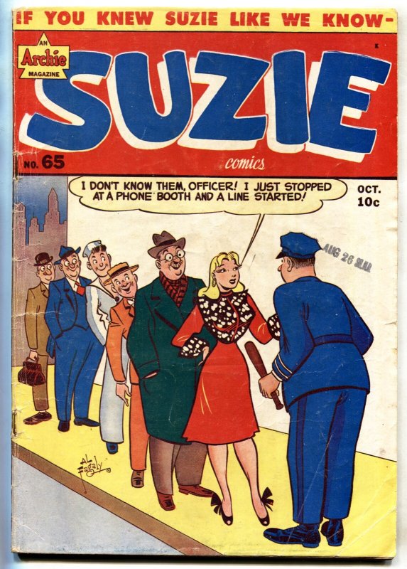 Suzie #65 1948-Archie Comics- Katy Keene-fashions-Good Girl Art-comic book