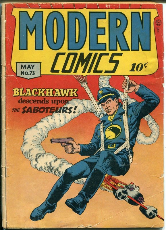 Modern #73 1948-Blackhawk-Reed Crandall-Torchy-Bill Ward Good Girl Art-VG 