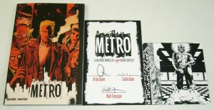 Metro OGN VF/NM signed by Brian Quinn (impractical jokers) + Bunn + Flanagan COA