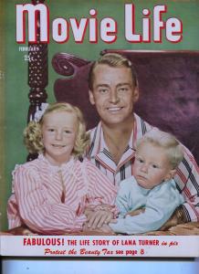 Movie Life-Alan Ladd-Shirley Temple-Ingrid Bergman-Feb-1949