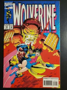Wolverine #74 (1993) NM (9.4) Jubilee's Revenge part 3|