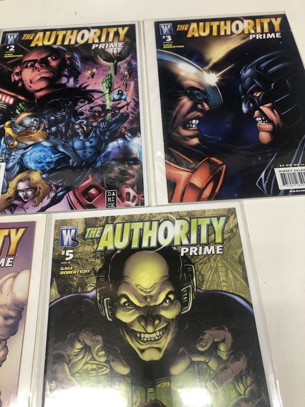 The Authority (2008) Set Issues #1-5 Wildstorm Comics • Christos Gage •Robertson