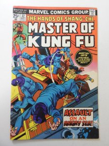 Master of Kung Fu #32 (1975) VG Condition moisture stain