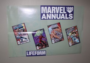 Marvel  Annuals Promo Poster / Mint / 1990