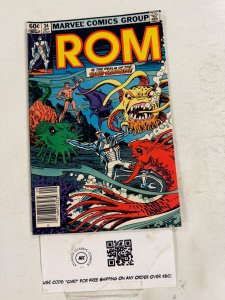 Rom #34 VF-NM Marvel Comic Book Spaceknight  12 ET9
