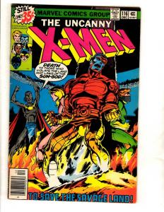 Uncanny X-Men # 116 FN Marvel Comic Book Wolverine Magneto Storm Cyclops J325
