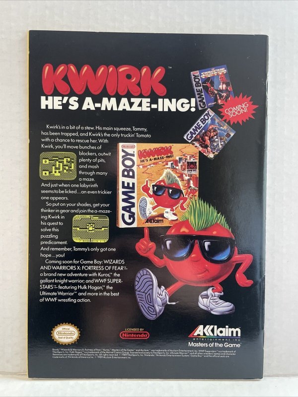 The Legend Of Zelda #2 1990 Nintendo Comics System 