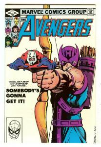 Avengers 223   Ant-Man & Hawkeye cover   Taskmaster